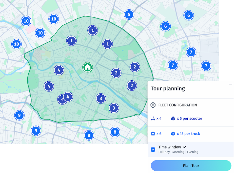 HERE Location Services Tour Planning with Placematic