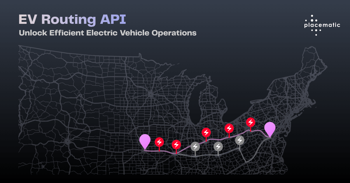 EV Routing API for electric vehicle fleet optimization