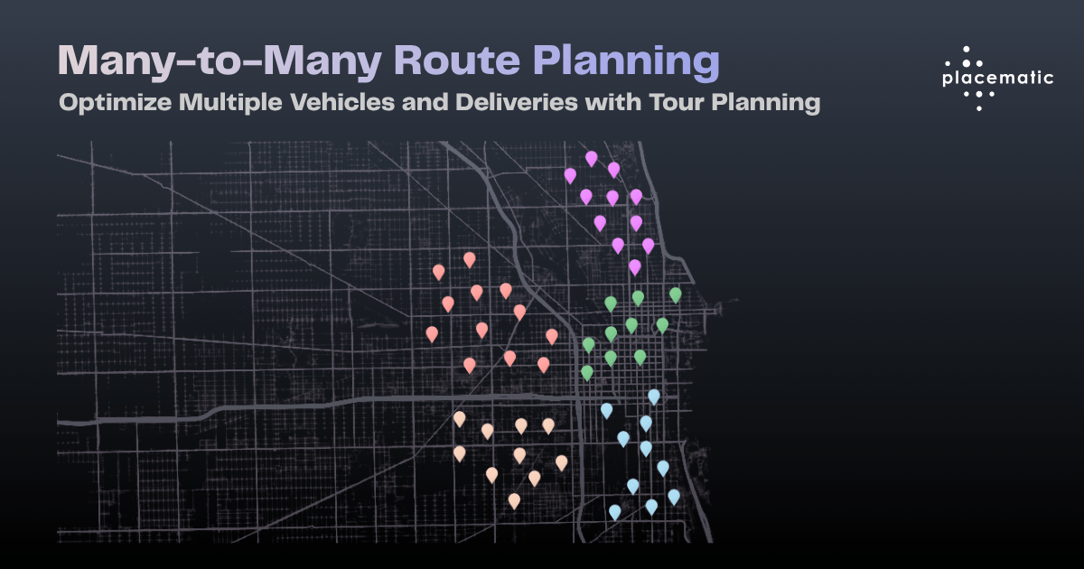 Optimize Multiple Vehicles and Deliveries with Tour Planning
