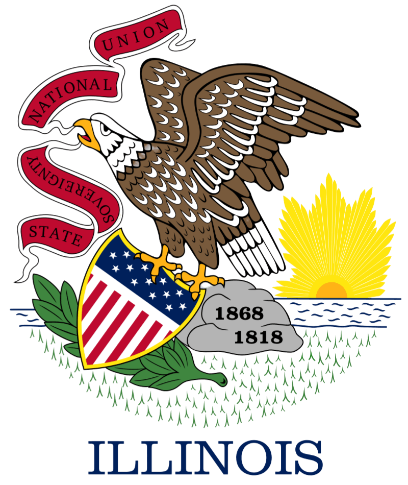 illinois state logo emblem
