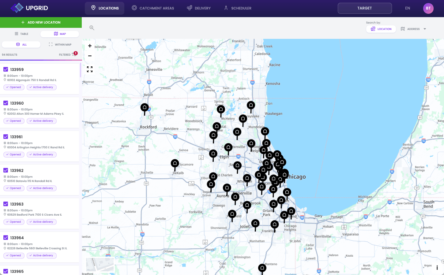 UpGrid Screenshot